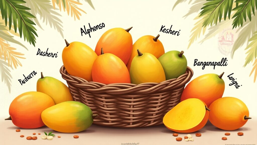 mango fruit varieties in india