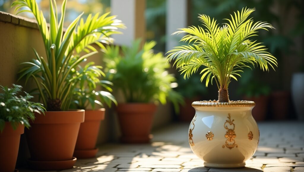 garden palm plants
