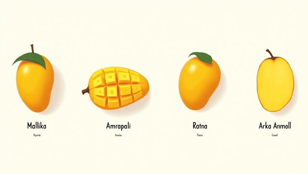 hybrid mangoes