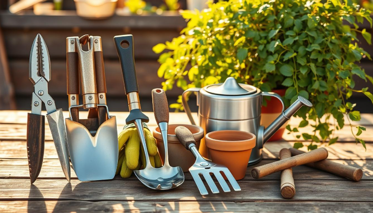 home gardening tools
