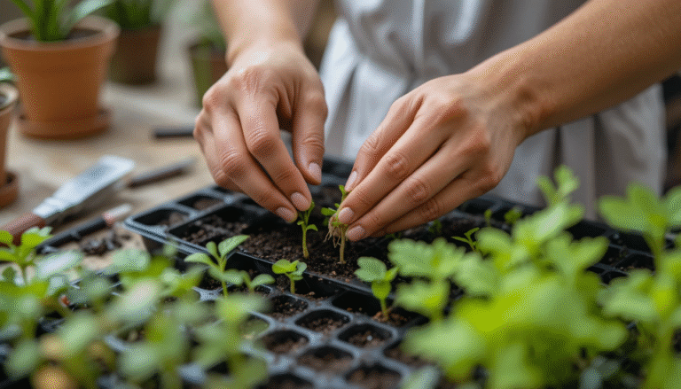 Propagation methods for seasonal plants including seed sowing and stem cuttings